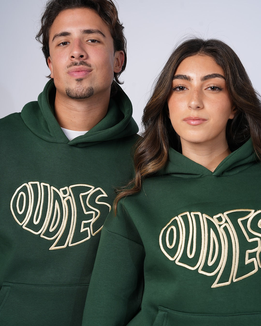 Signature Oudies Hoodie (Green/Gold)