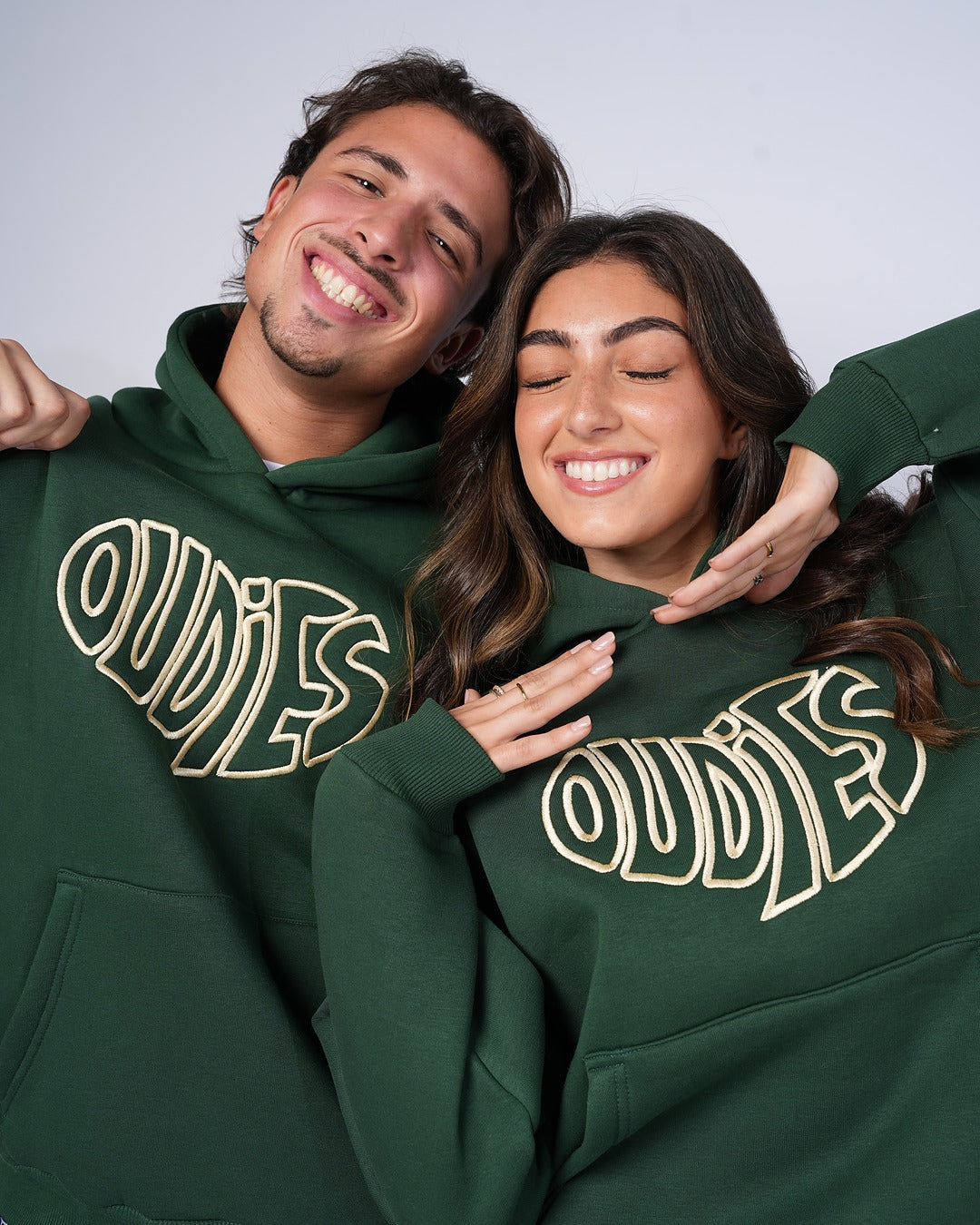 Signature Oudies Hoodie (Green/Gold)
