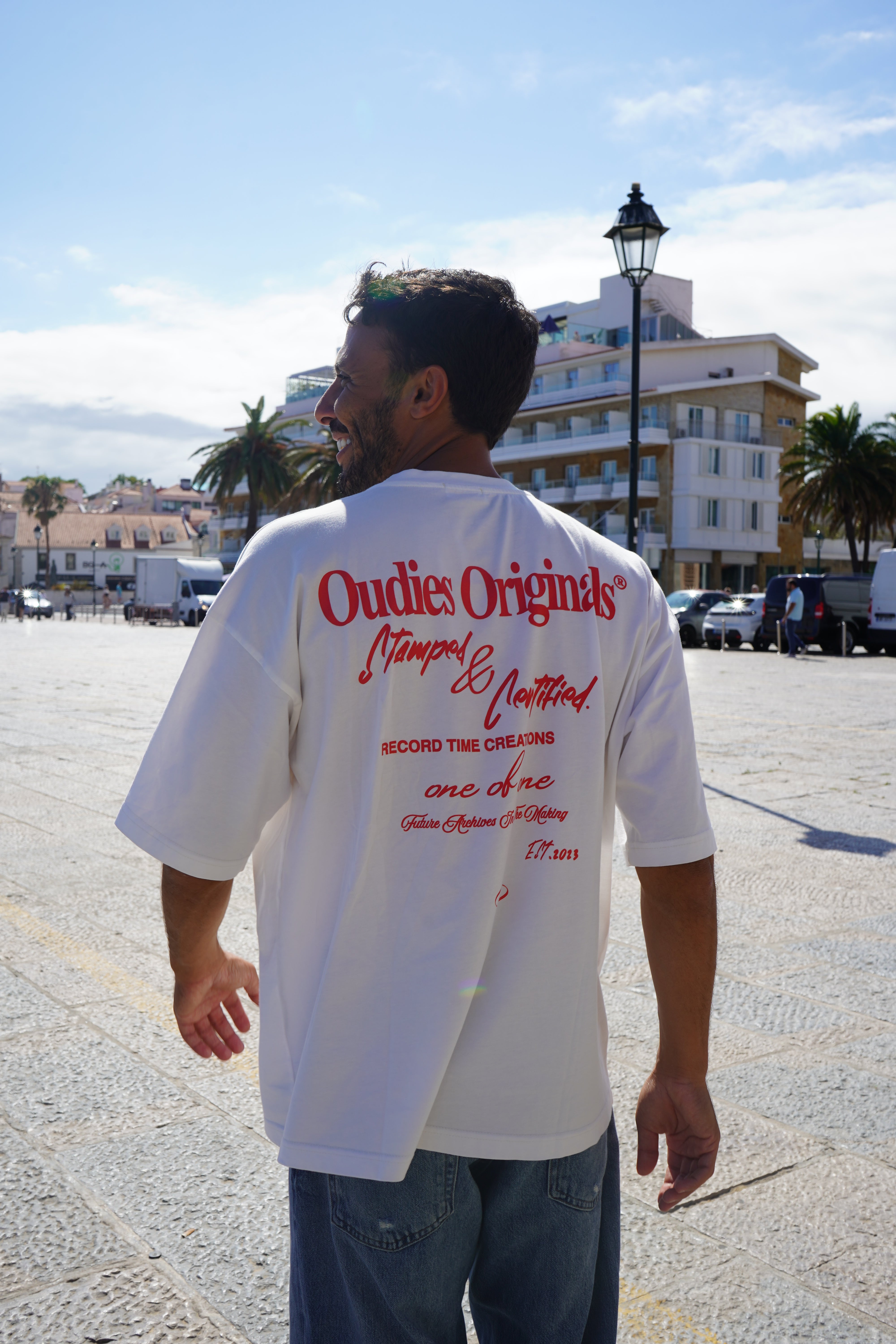 OUDIES ORIGINALS TEE (WHITE)