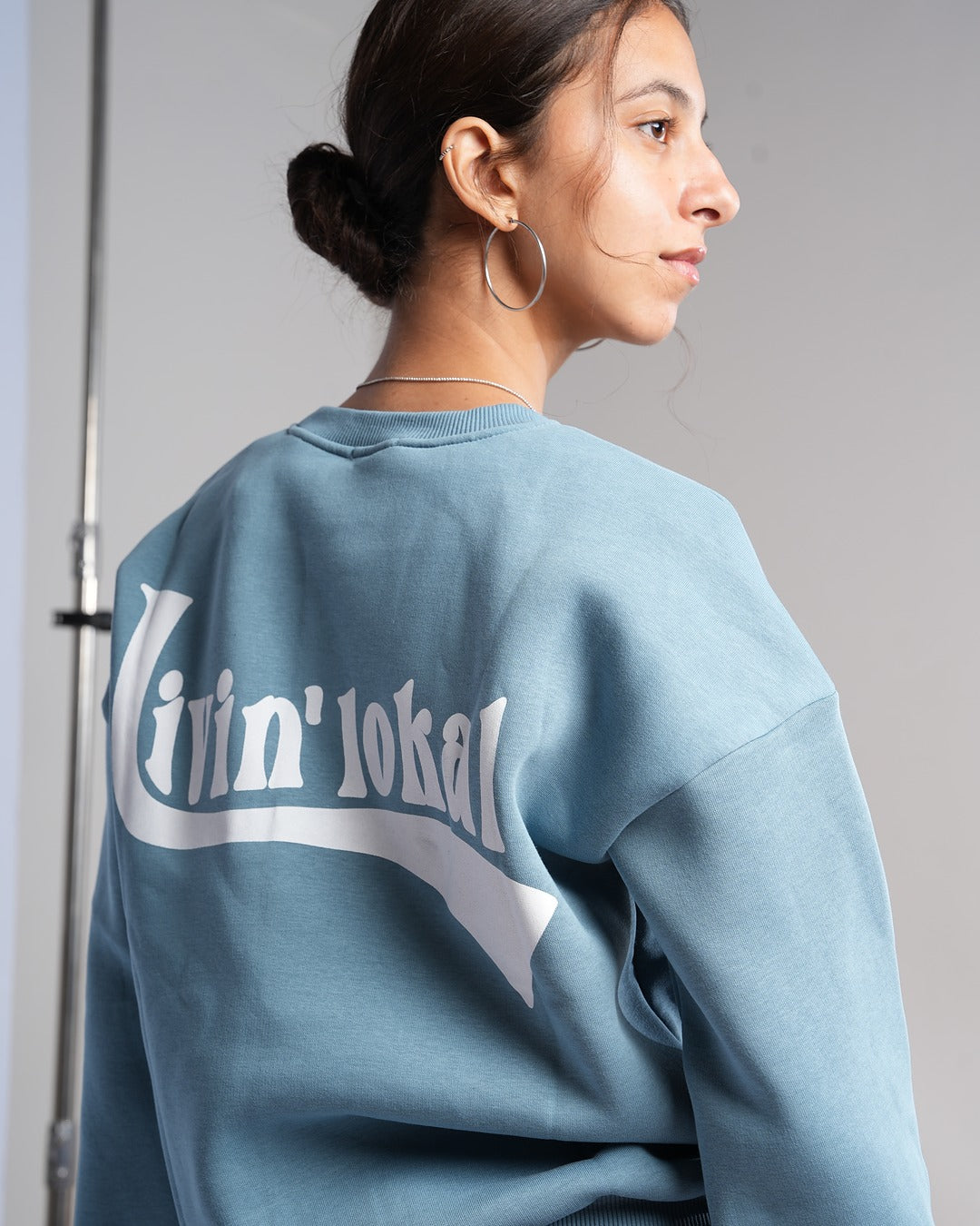 Livin' Lokal Crewneck (Sky Blue)
