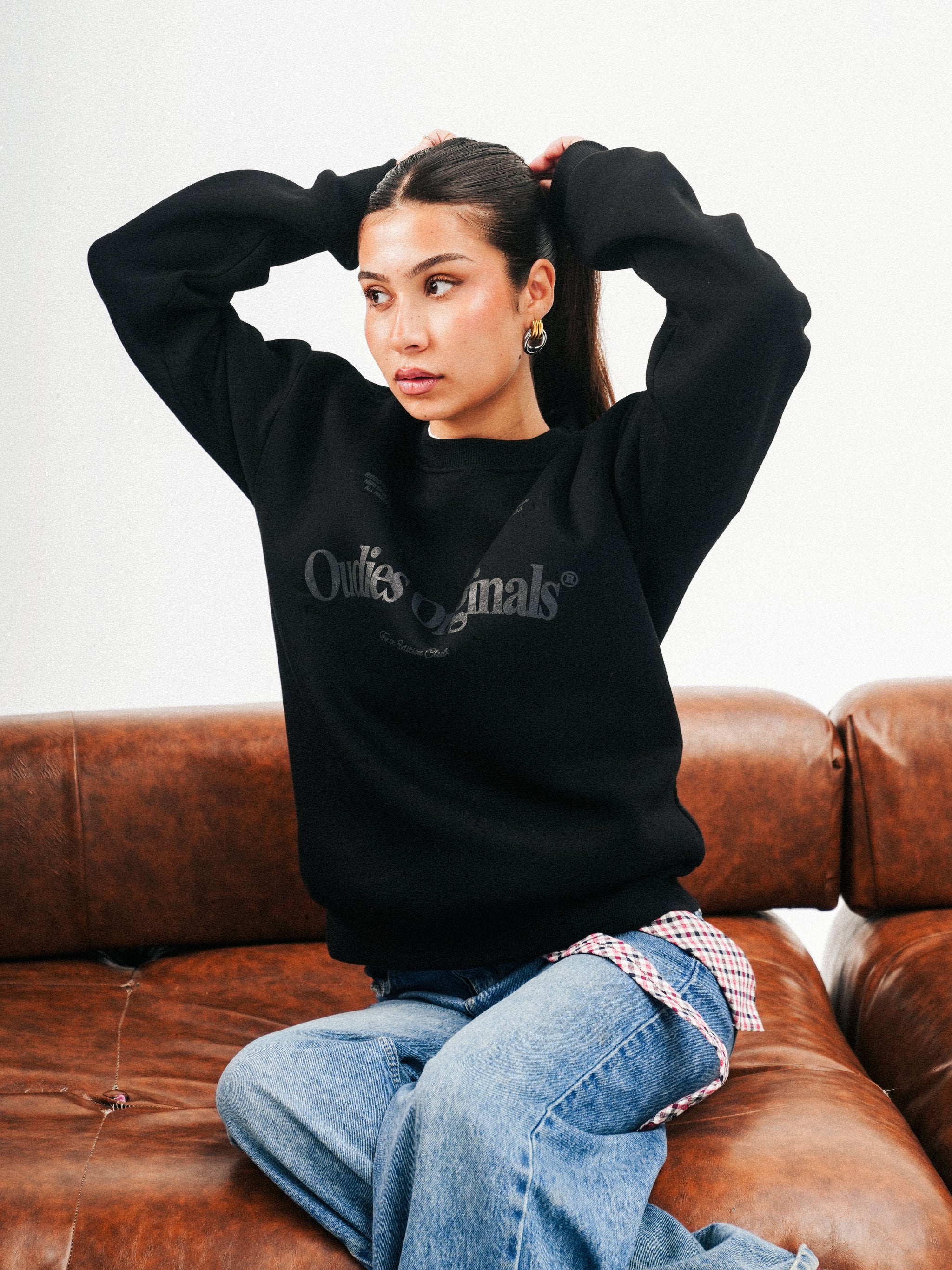 Oudies Originals Crewneck (Black)