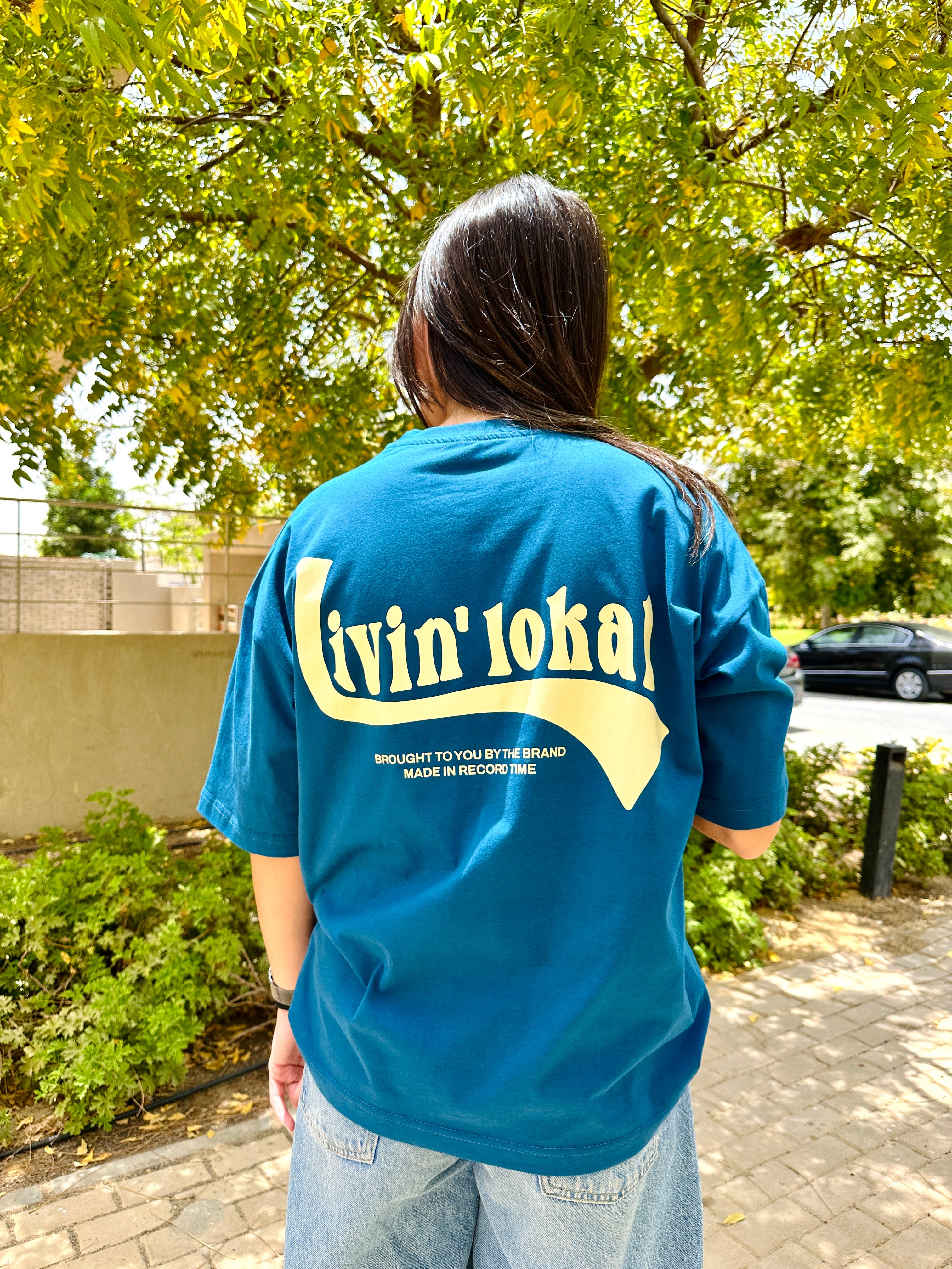 Livin' Lokal Tee (Blue/Gold)