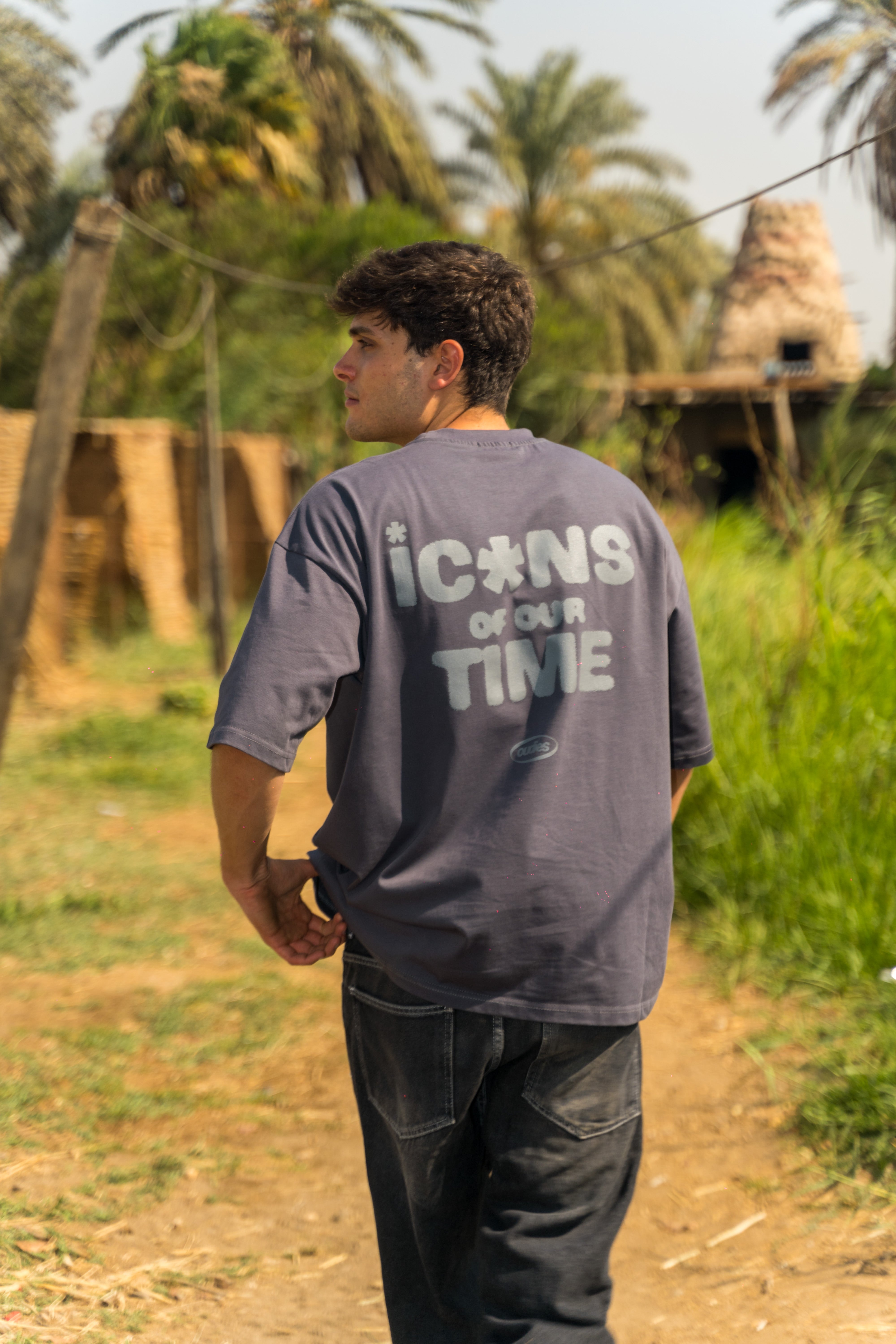 ICONS TEE (GREY)