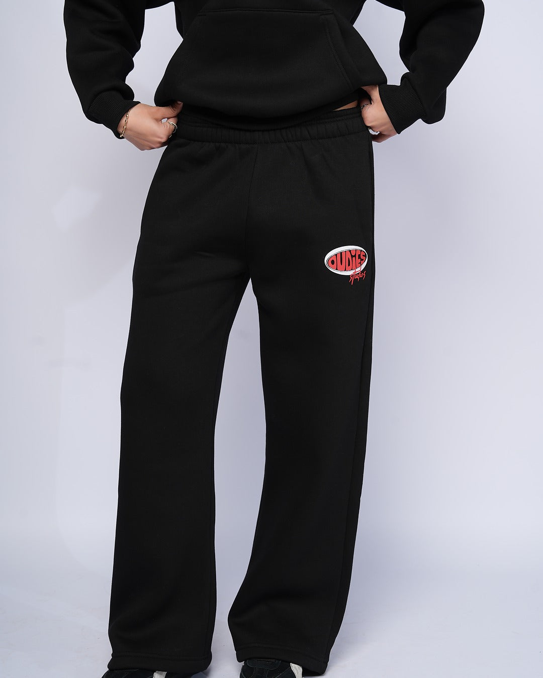 Oudies Studios Sweatpants (Black/Red)